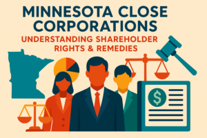 Learn your rights and remedies as a shareholder in a Minnesota close corporation. Understand freeze-outs, buyouts, fiduciary duties, and legal protections under Minnesota law.